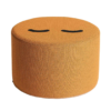 by KlipKlap Mrs. Circle Face Mustard Brown