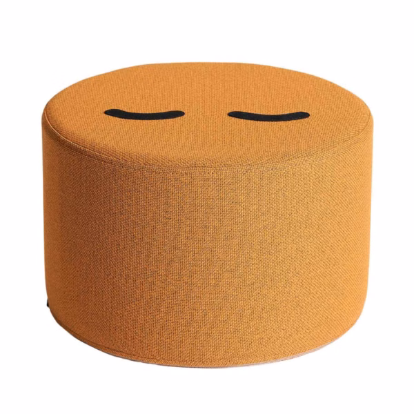 by KlipKlap Mrs. Circle Face Mustard Brown