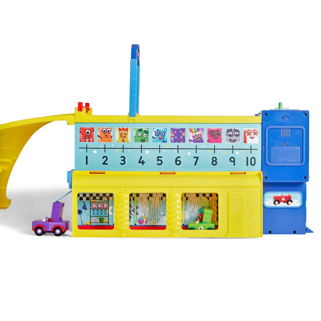numberblocks räkna bilarna garaget Learning Resources