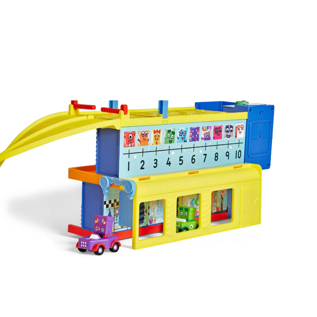 numberblocks räkna bilarna garaget Learning Resources