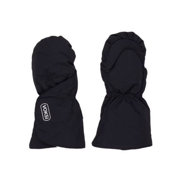Voksi Baby Mittens varma vantar 2026 svart