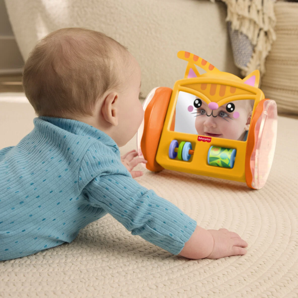 Fisher Price Kryp-efter-katt-spegel