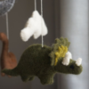 gamcha Uro, Dinosaurie, Blågrön, Måne