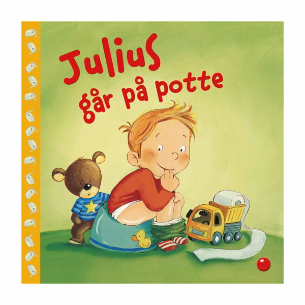 Julius går på potta