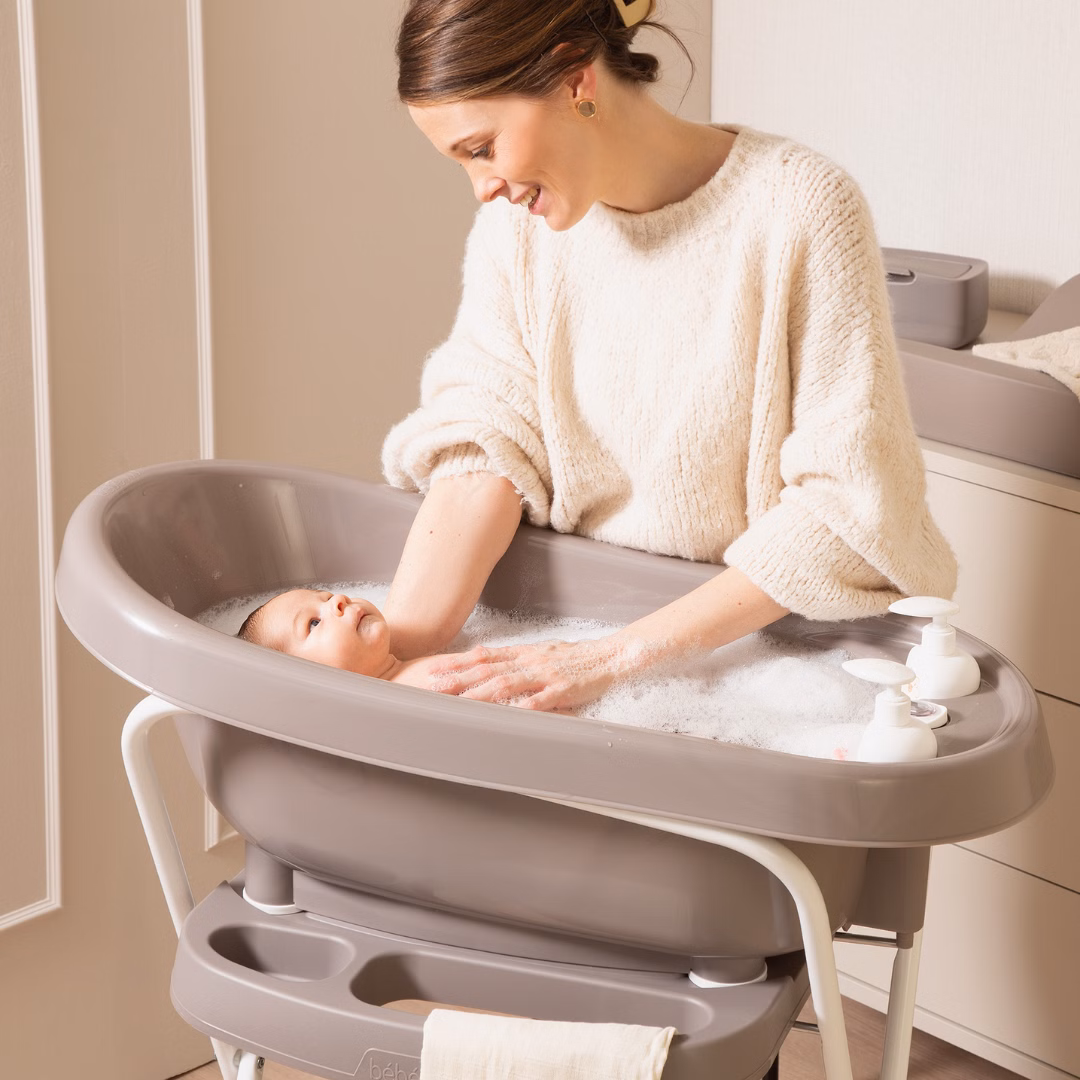 Bébé-Jou - Baby Badekar Click - Chalk Brown