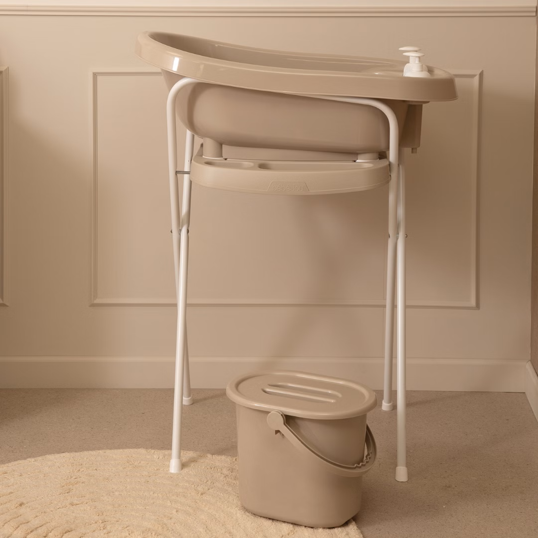 Bébé-Jou - Baby Badekar Click - Taupe