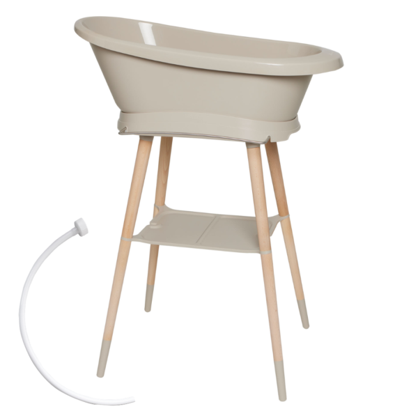 Bébé-Jou-paket: Sense-badbalja för spädbarn med stativ och slang