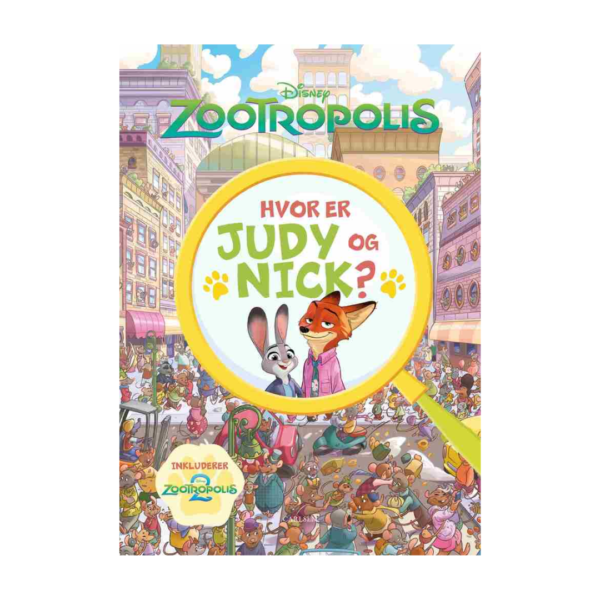 Var är Judy och Nick? En sök-och-hitta-bok från Zootropolis