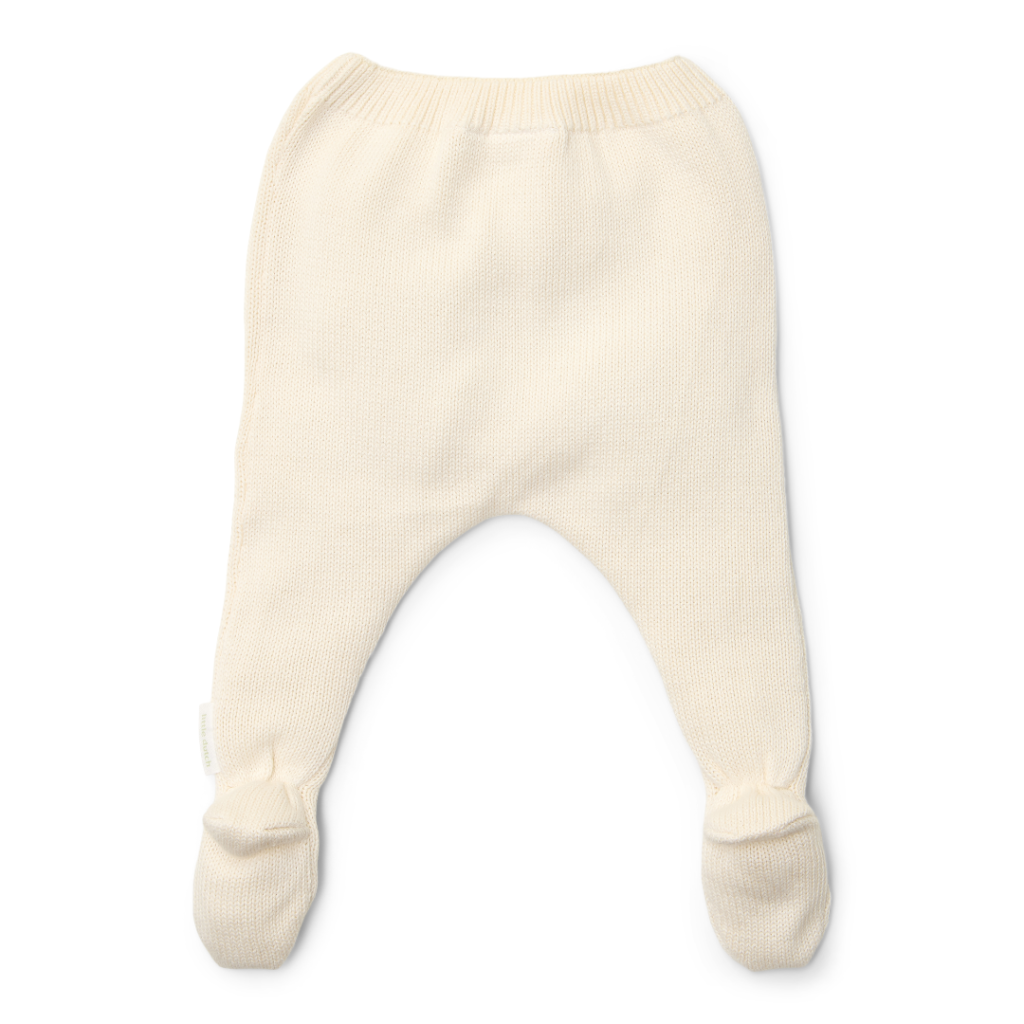Little Dutch – Stickade byxor – Off White