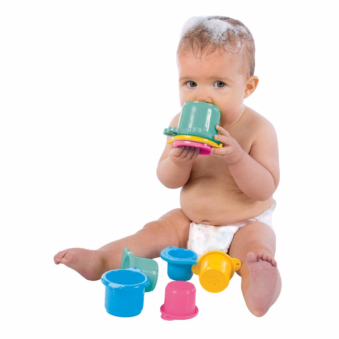 Playgro Croc Cups - krokodille stabelkopper