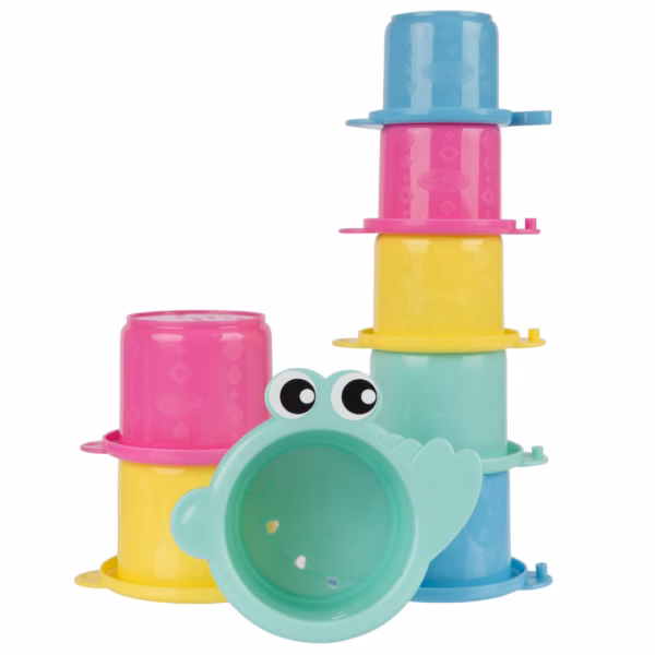 Playgro Croc Cups - krokodille stabelkopper