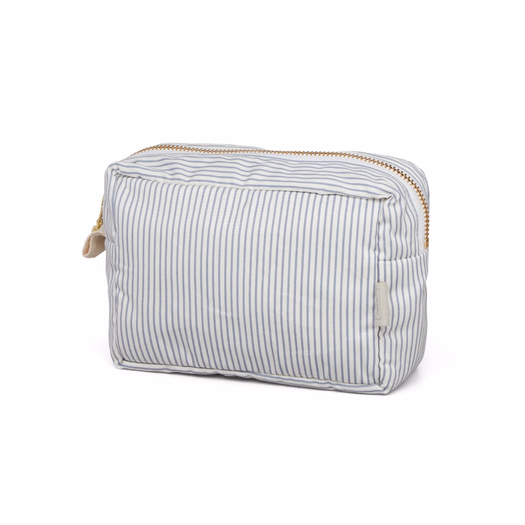 cam cam copenhagen makeup pung classic stripes blue