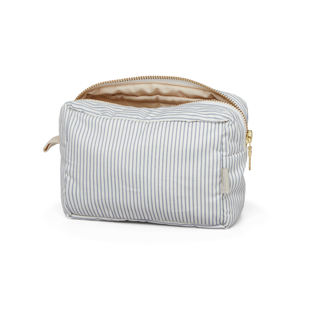 Cam Cam Copenhagen sminkväska classic stripes blå