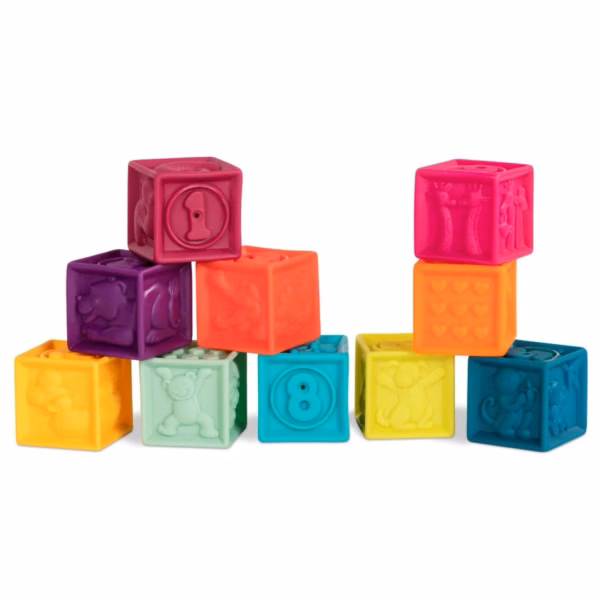 B. Toys One Two Squeeze-klossar – mint