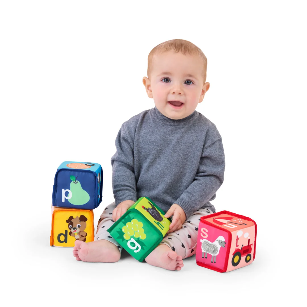 Baby Einstein – Alpha Stacks Soft Blocks – Bondegård