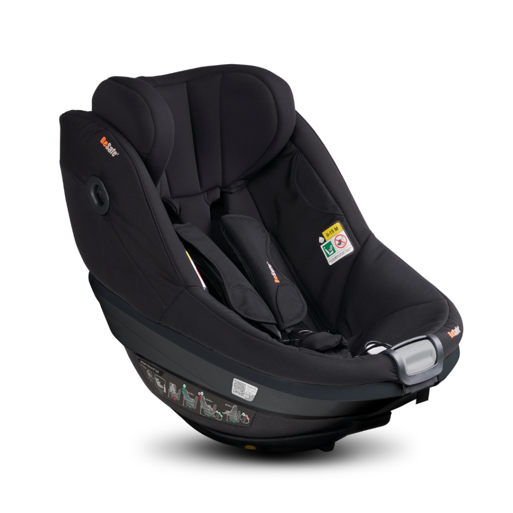 BeSafe Beyond2 360 Autostol 6 mdr til 6 år Black SoftBreeze
