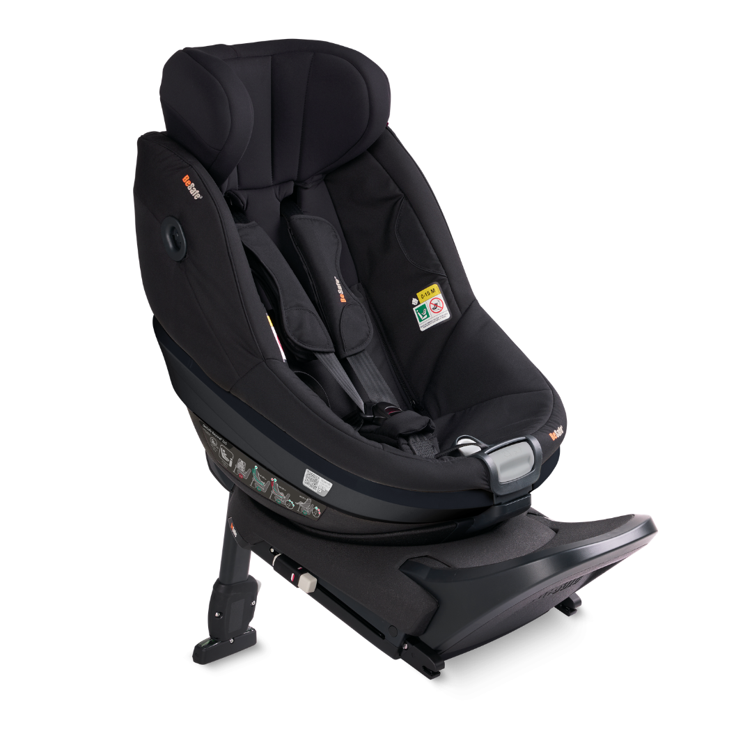 BeSafe Beyond2 360 Autostol 6 mdr til 6 år Black SoftBreeze