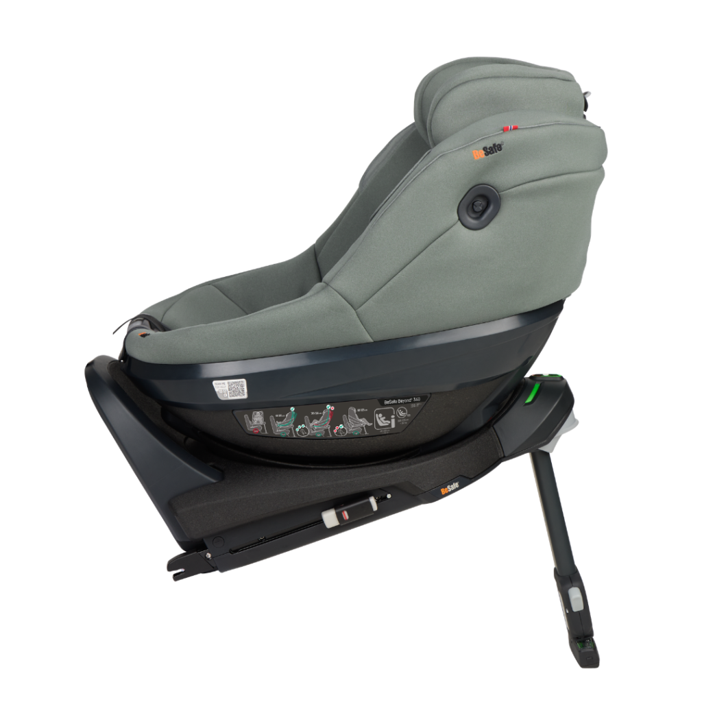 BeSafe Beyond2 360 bilbarnstol, 6 månader till 6 år, Meadow Green SoftBreeze