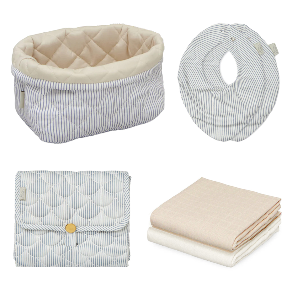 Cam Cam Copenhagen Babypresentpaket classic stripes blue