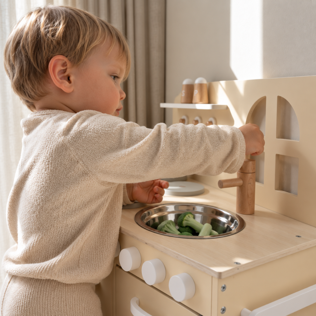 EliNeli Lekköket med fönster och tillbehör