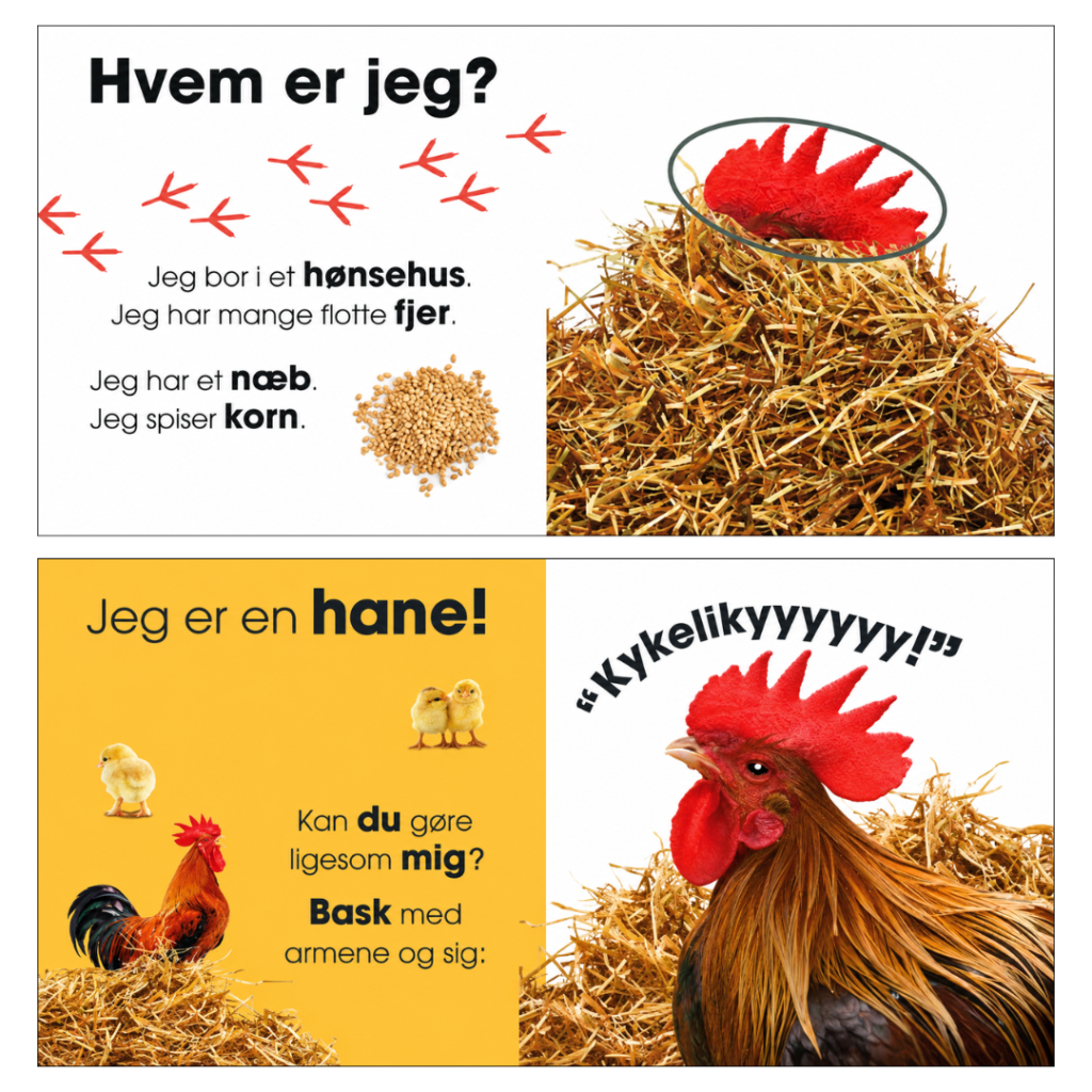 Vem är jag? Djur på bondgården