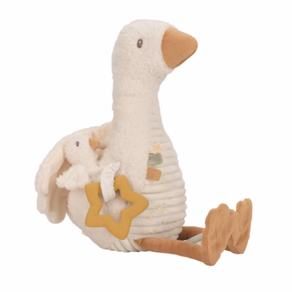Little Dutch - Aktivitetsbamse Goose - Newborn gås