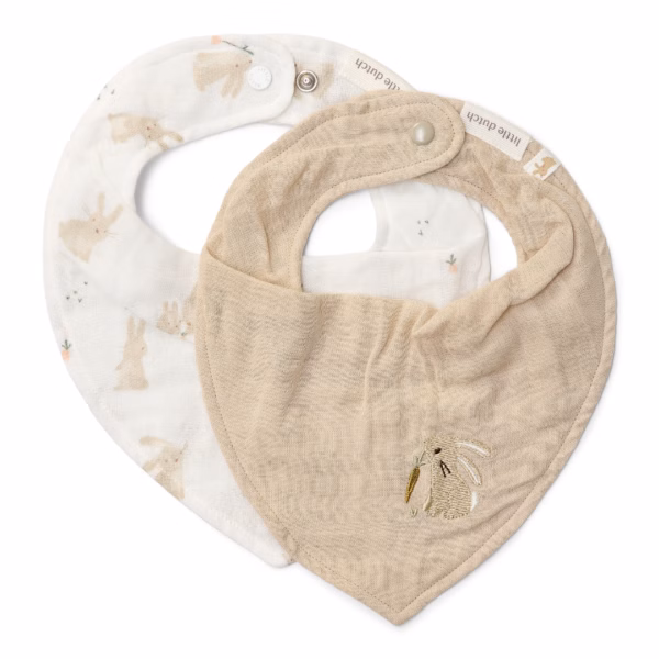Little Dutch Bandana-haklapp, 2-pack – Little Goose