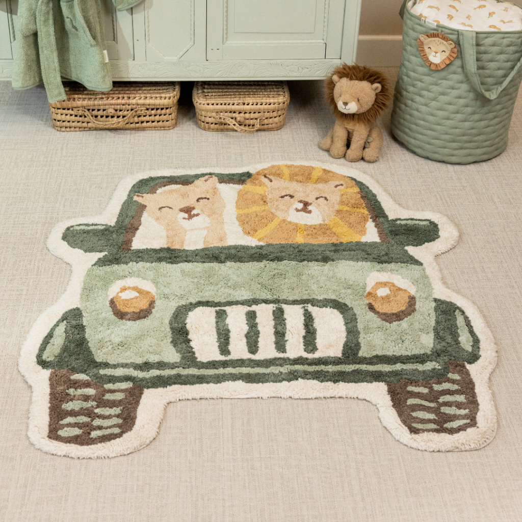 Little Dutch – Mattan Safari Bil – 110 cm