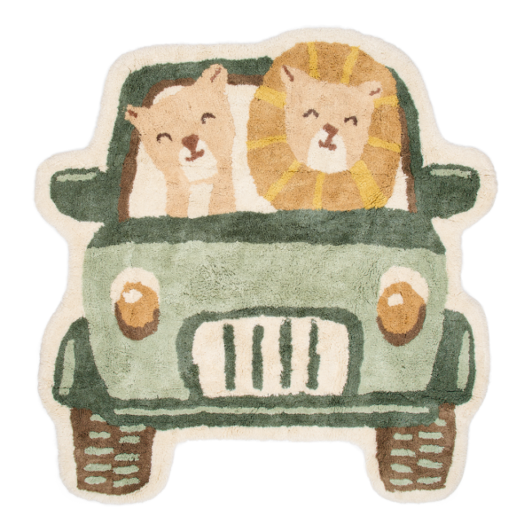 Little Dutch – Mattan Safari Bil – 110 cm