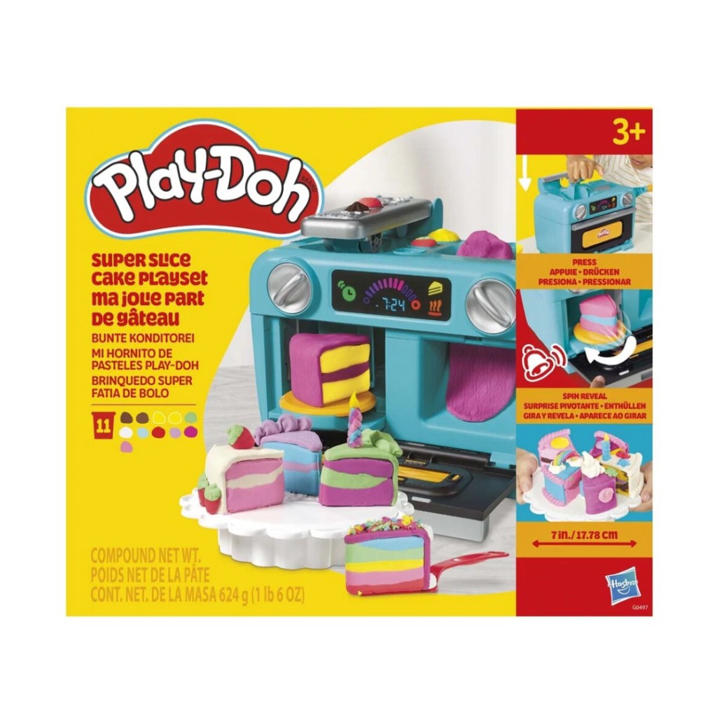 Play-Doh Super Slice Cake-lekset