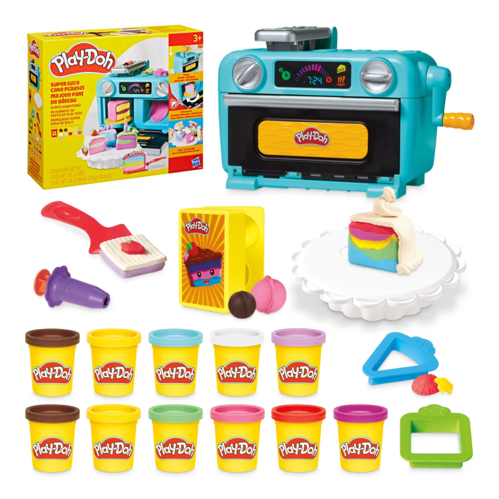 Play-Doh Super Slice Cake-lekset