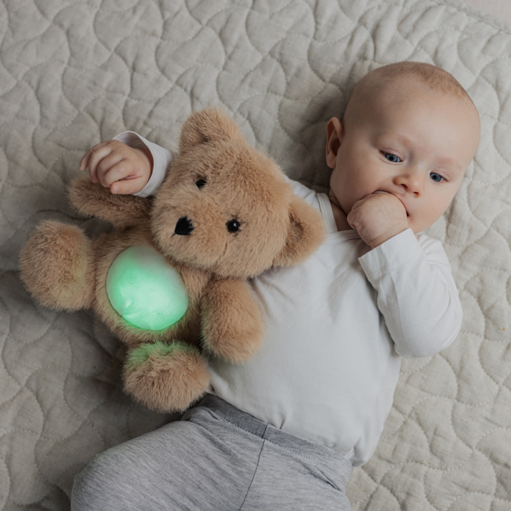 Teddykompaniet Gosedjuret Bamse med ljus och ljud – 25 cm
