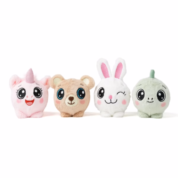 Teddykompaniet Mjuka hoppbollar – Boing – 10 cm