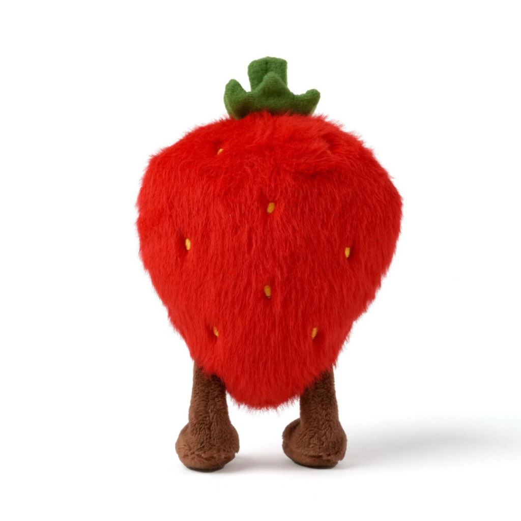 Teddykompaniet Teddy Fruits Jordbær - 12 cm