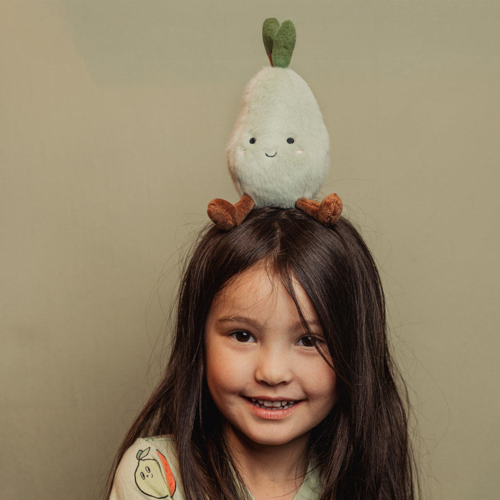 Teddykompaniet Teddy Fruits Päron – 14 cm