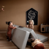 by KlipKlap 3 Fold XL 200 cm Madrass Sand (2)