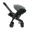 doona x bilbarnstol och sittvagn Slate Green