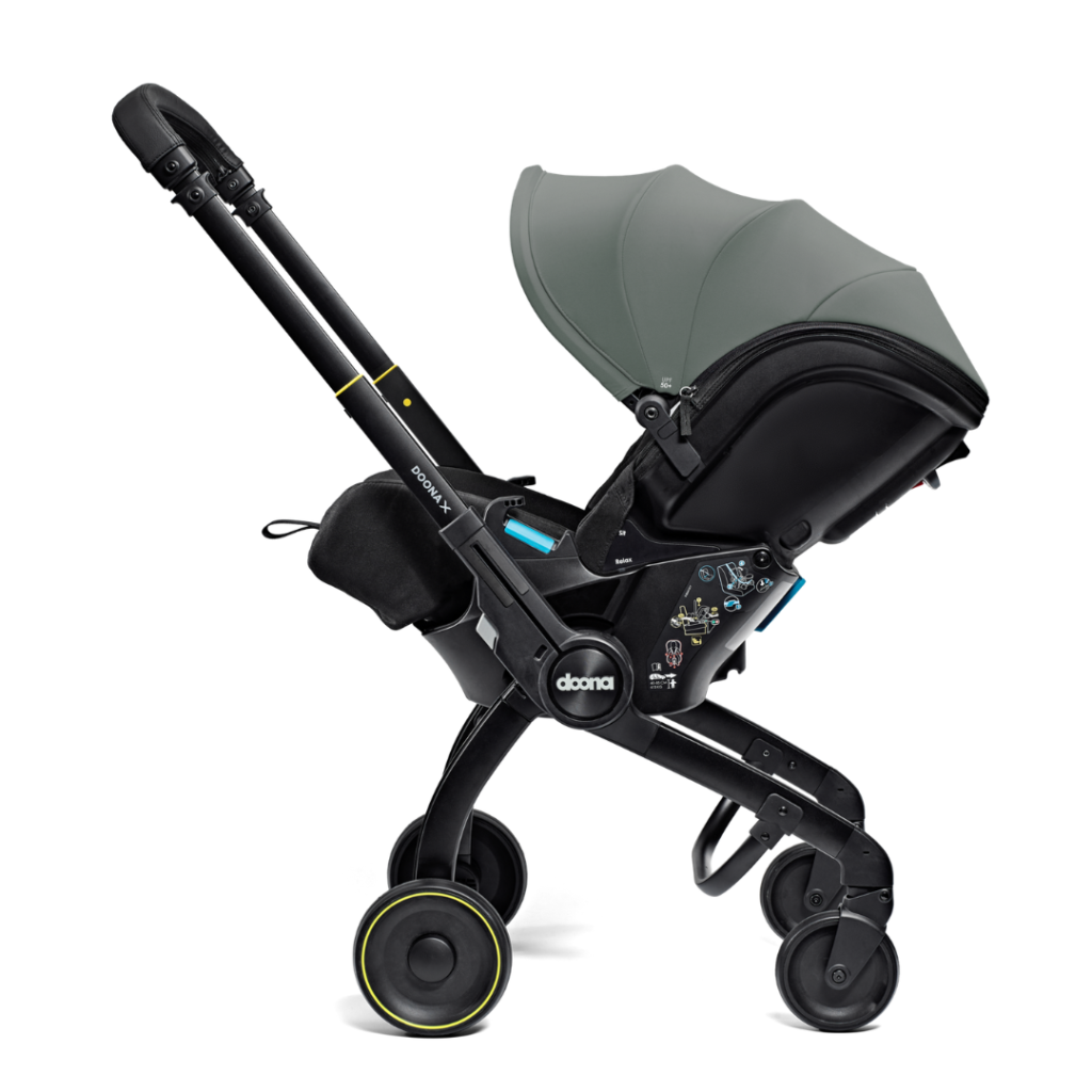 doona x bilbarnstol och sittvagn Slate Green