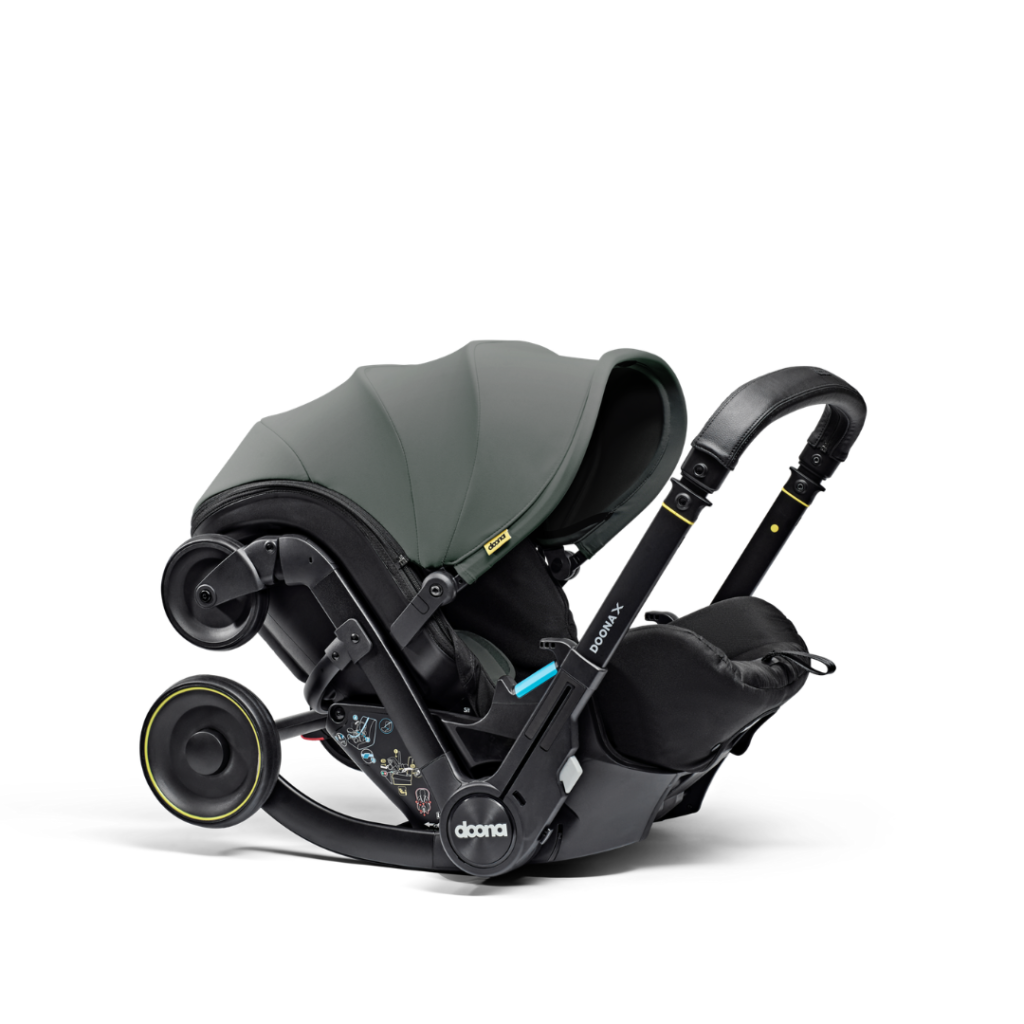 doona x bilbarnstol och sittvagn Slate Green