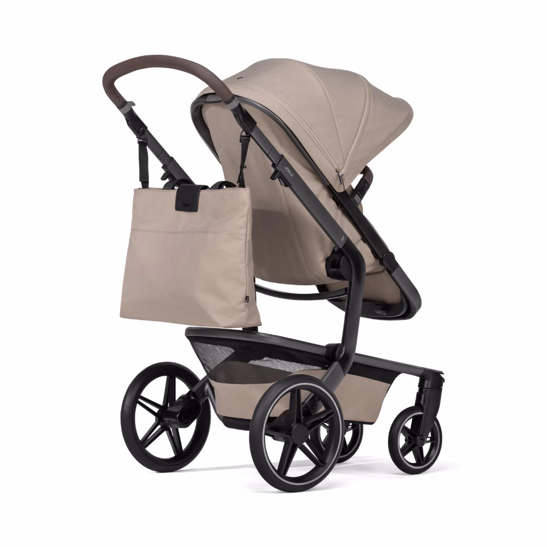 joolz pusletaske med pusleunderlag sandy taupe