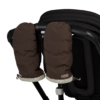 Voksi stroller mittens barnvagnsvantar chocolate snow edition