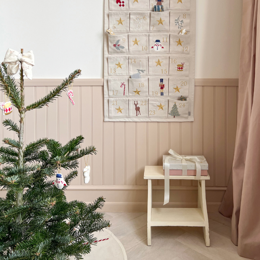 Cam Cam Copenhagen Julpynt med snögubbe, julgran och käpp, 3-pack