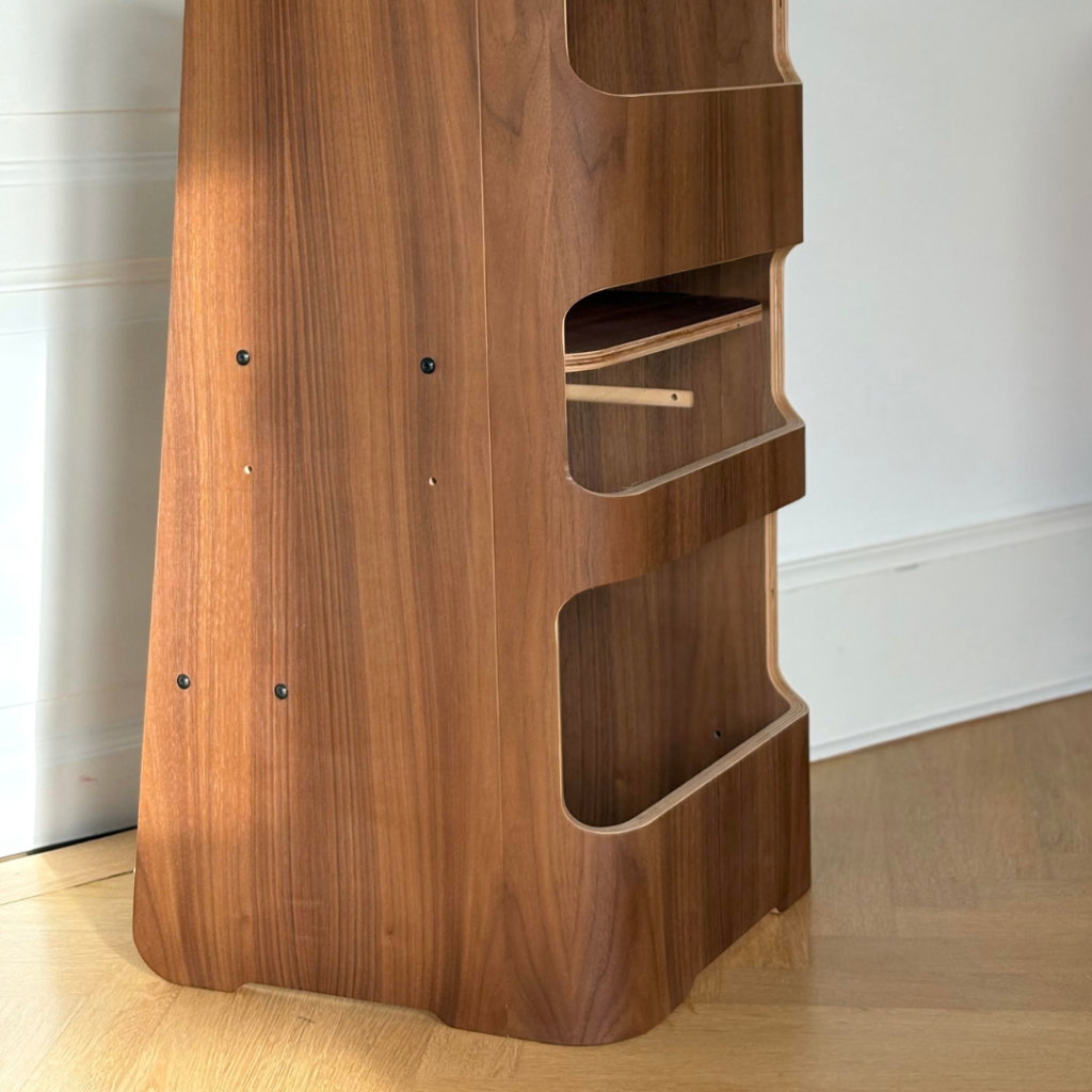 Curve Lab - Learning Curve Læringstårn walnut