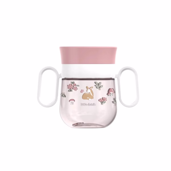 Little Dutch - 360 grader mio træningskop 200 ml - Fairy Garden