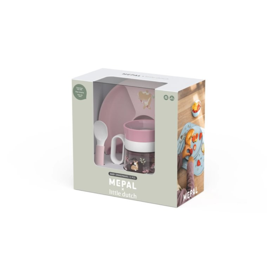 Little Dutch – Babytjänsteset, 3 delar – Fairy Garden
