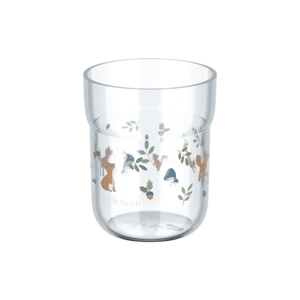 Little Dutch - Børneglas 250 ml - Forest Friends