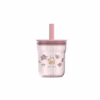Little Dutch - Børneglas 250 ml med sugerør - Fairy Garden