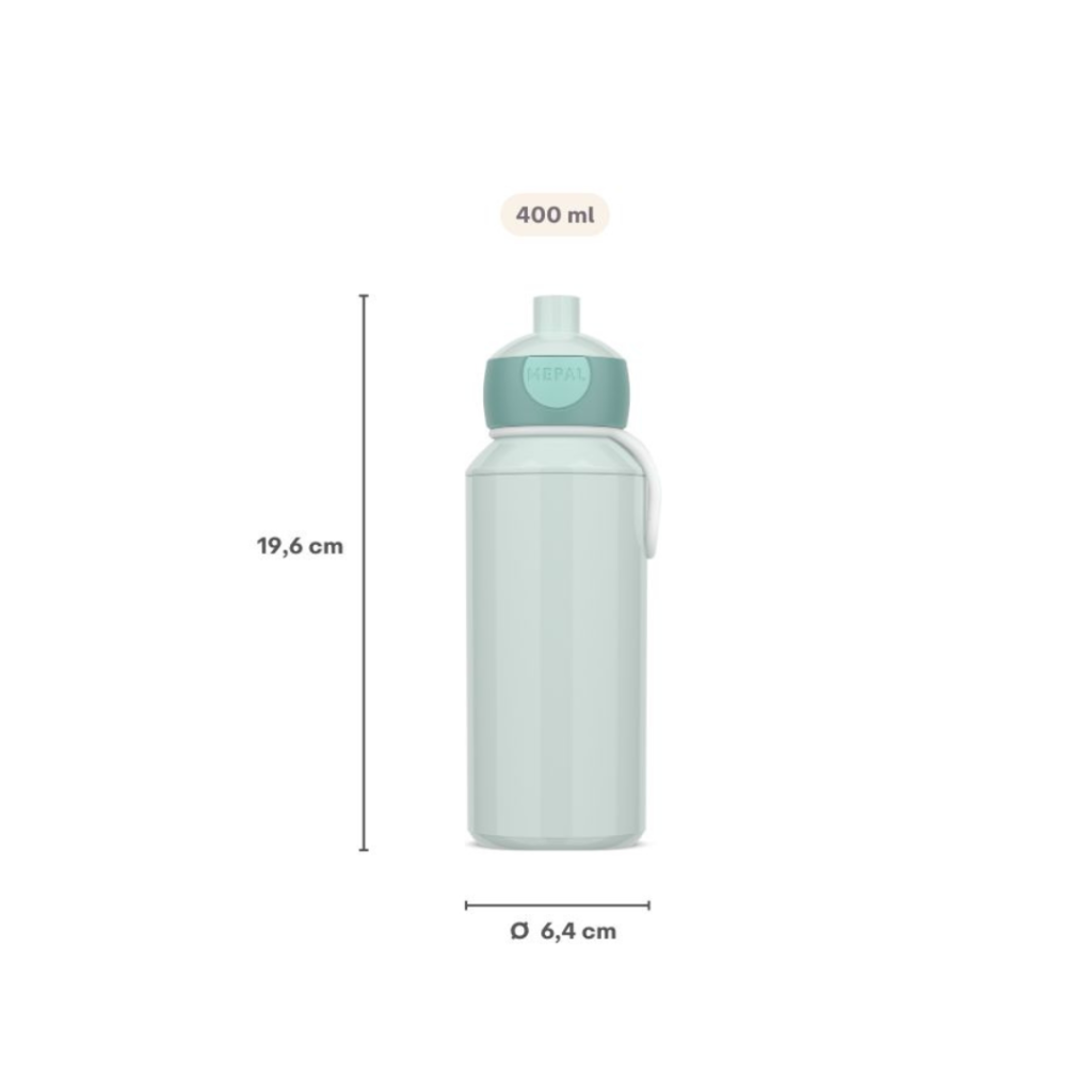 Little Dutch – Pop-Up-drickflaska Campus 400 ml – Forest Friends