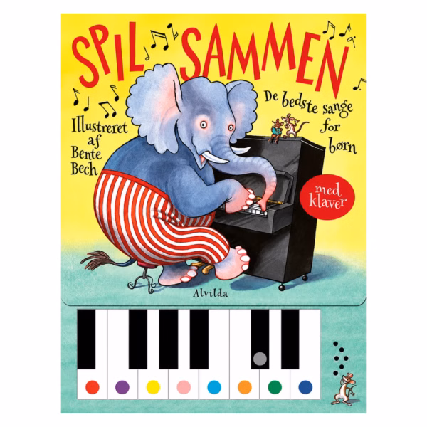 Spela tillsammans – De bästa låtarna för barn med piano