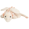 Teddy Hermann – Draken Fluffy 32 cm – vit-rosa